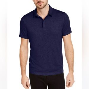 Men’s Alfani  AlfaTech Stretch Solid Polo Shirt